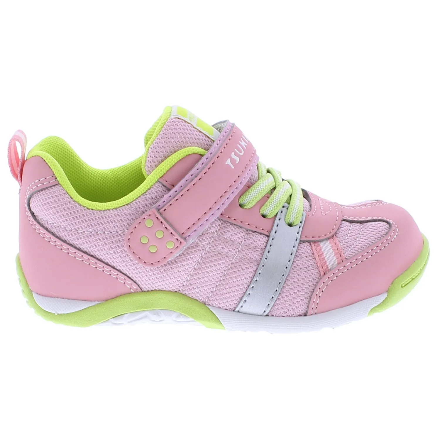 Tsukihoshi Kaz | Pink/Apple Kids & Toddler Sneakers