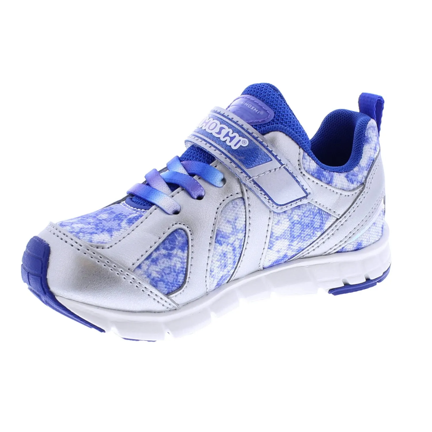 Tsukihoshi Rainbow | Silver/Blue Youth Sneakers