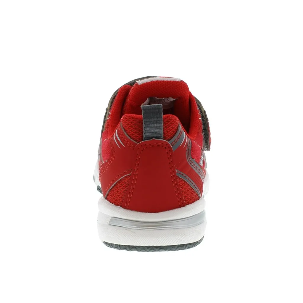 Tsukihoshi Storm | Red/Grey Kids Sneakers