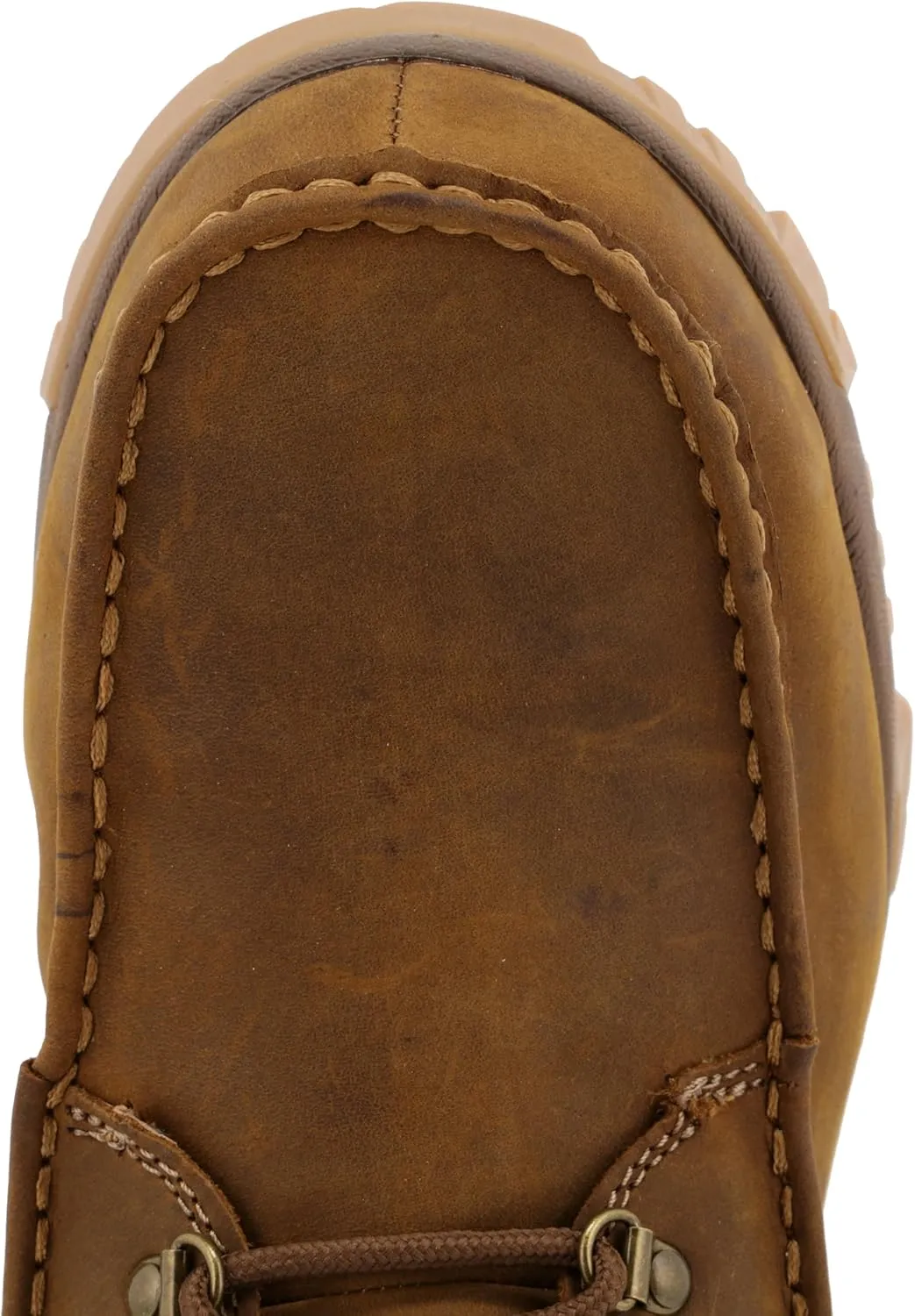 Twisted X Men's 6" Work Boot, Moc Toe Composite Toe with CellStretch