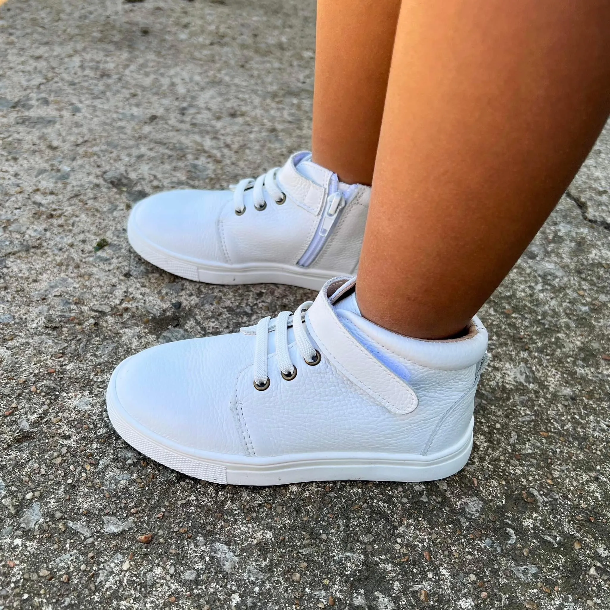 White High Top Sneaks