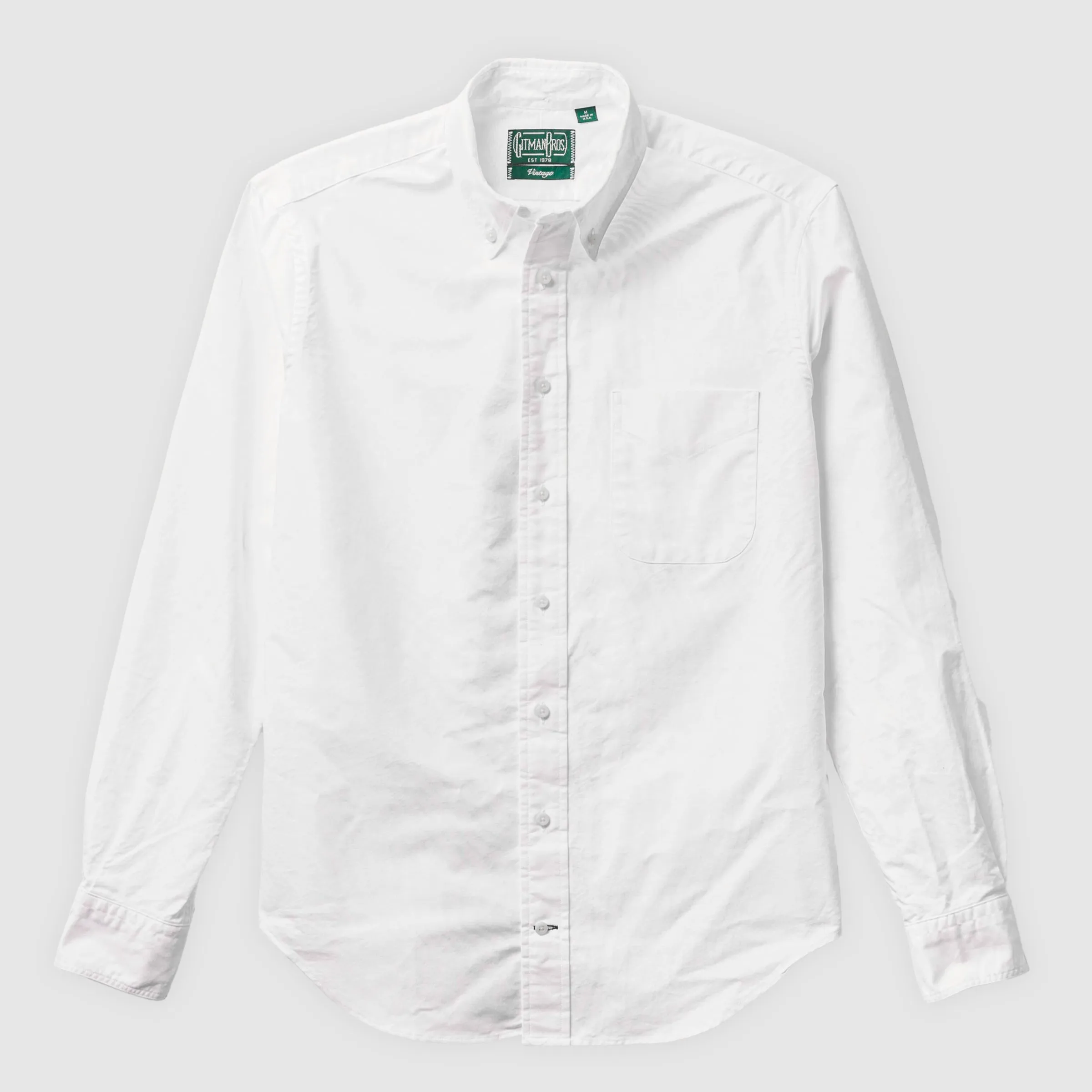 White Oxford Button Down