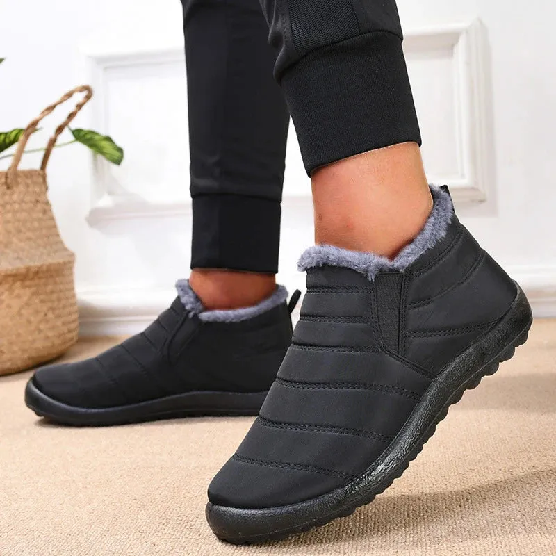 Winter-Ready Snow Boots for Men – Comfortable, Waterproof, and Insulated Ankle Boots for Work and Play!