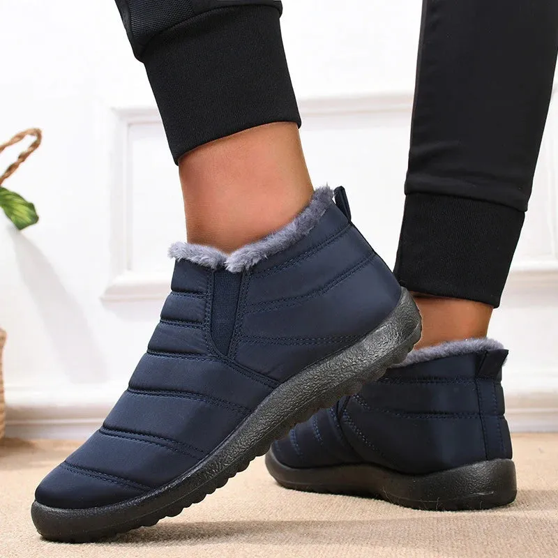 Winter-Ready Snow Boots for Men – Comfortable, Waterproof, and Insulated Ankle Boots for Work and Play!