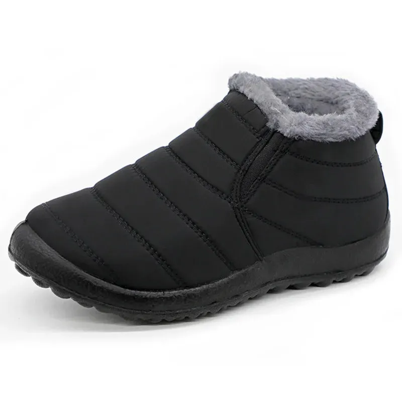 Winter-Ready Snow Boots for Men – Comfortable, Waterproof, and Insulated Ankle Boots for Work and Play!