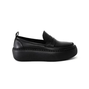 Women's Calf Leather Handmade Sneakers W5003