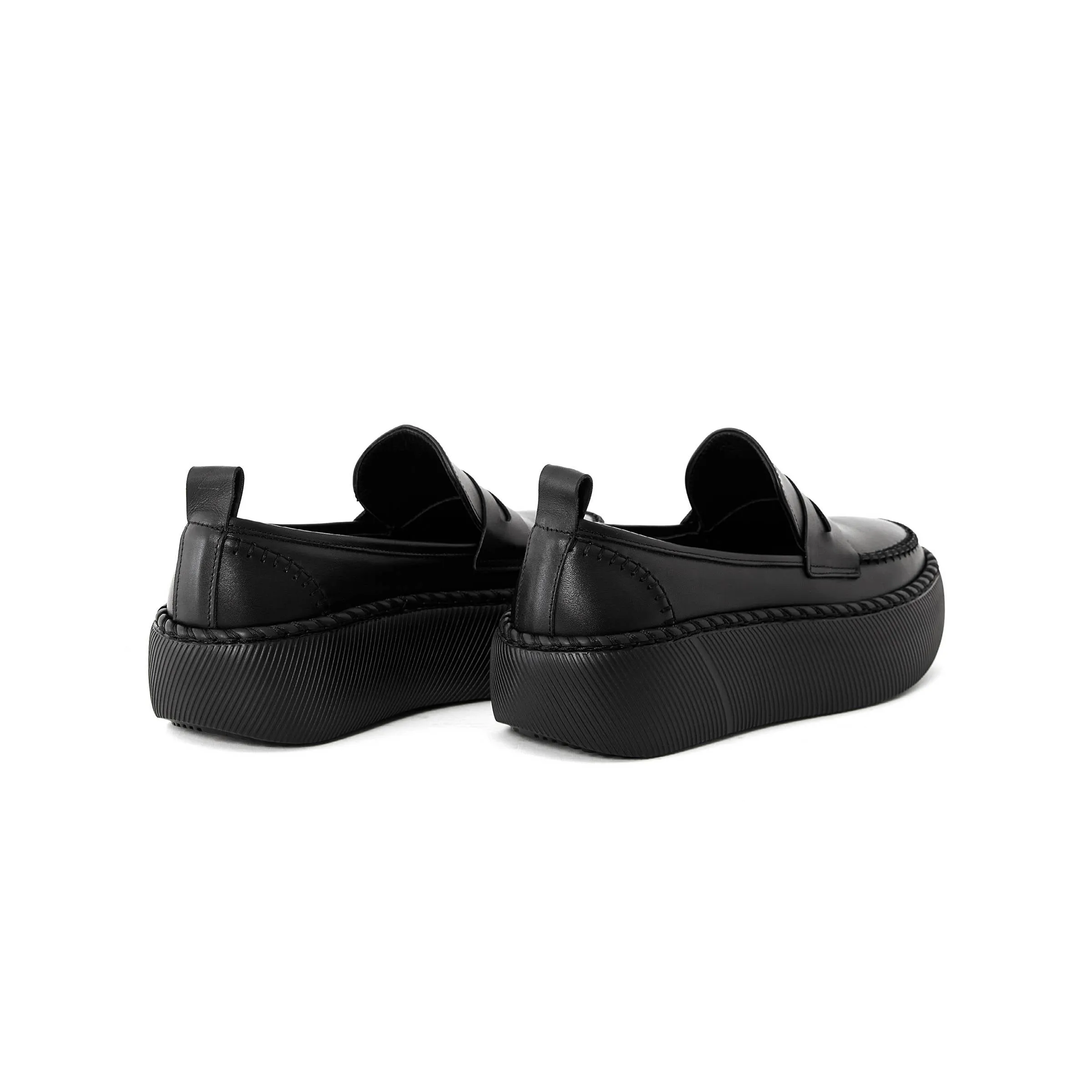 Women's Calf Leather Handmade Sneakers W5003