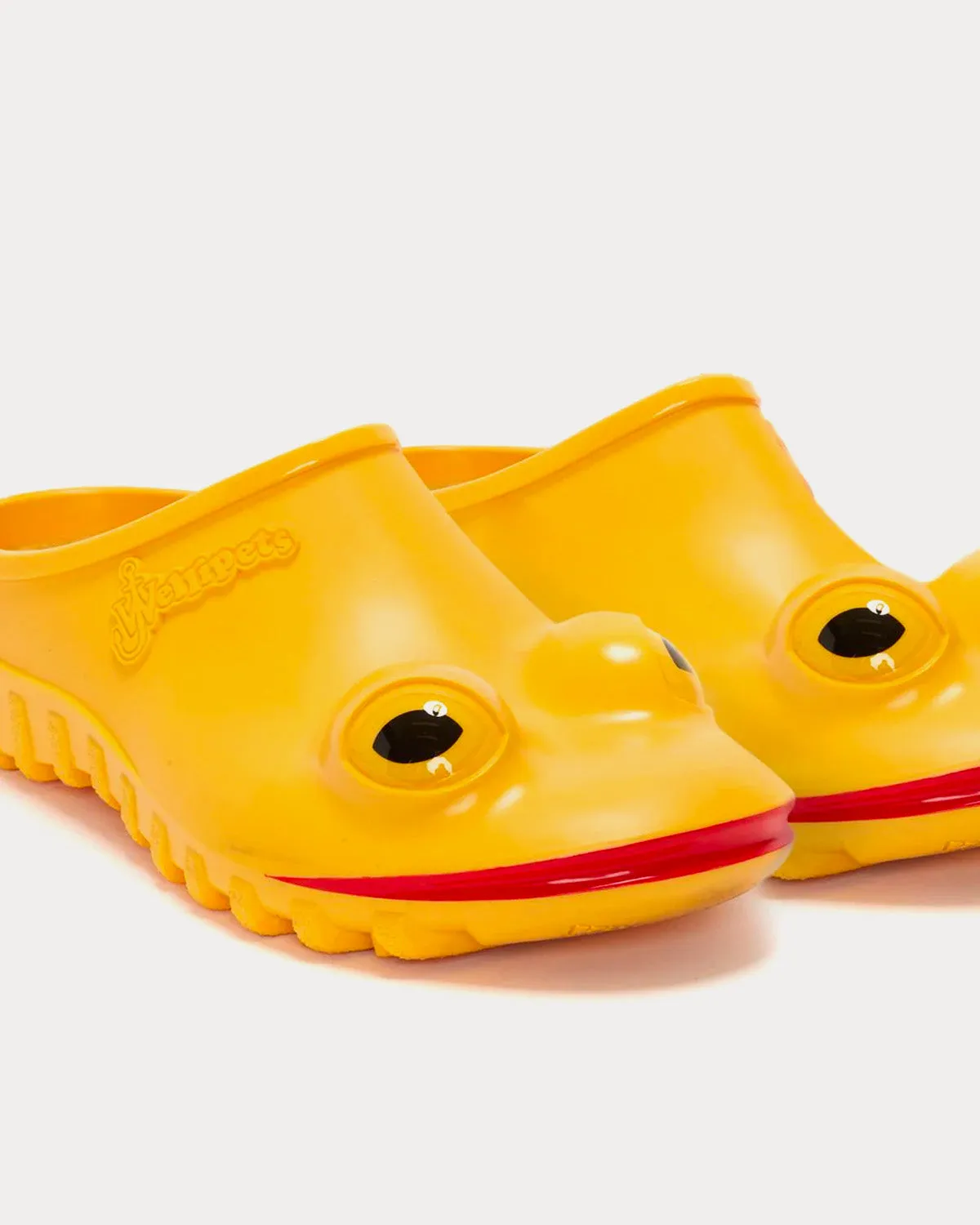 x Wellipets Frog Loafer Yellow Slip Ons